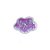 Aplique Nuvem Incolor Lilás - 6cm - 2 Un - Artegift - Rizzo - Imagem 1