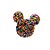 Aplique Urso Canutilho Rosa & Azul - 6cm - 2 Un - Artegift - Rizzo - Imagem 1