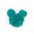 Aplique Urso Pelo Tiffany Decorativo - 2 Un - Artegift - Rizzo - Imagem 1