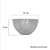 Tigela Bowl Vermelha Transparente 900 ml - 1 Unidade - Agraplast - Rizzo - Imagem 2