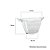 Balde de Gelo Transparente 7 Litros 791 - Agraplast - 1 Unidade - Rizzo - Imagem 2