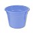 Cachepot Pote Pequeno Cor Azul Bebê - 1 Unidade - - Imagem 1