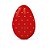 Papel Chumbo 8x7,8cm - Omega Vermelho com Ouro - 300 folhas - Cromus - Imagem 1
