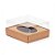 Caixa Ovo de Colher - Meio Ovo de 250g - 20x13x8,8cm - Kraft - 5 Unidades - Assk - Páscoa Rizzo - Imagem 1