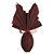 Folha para Ovos de Páscoa Double Face Acetinado Vermelho Marrom 69x89cm - 05 unidades - Cromus Páscoa - Rizzo Embalagens - Imagem 1
