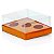Caixa Ovo de Colher Triplo - Meio Ovo de 50g a 80g - Laranja - 20,5 x 17 x 8,5 cm - 5 un - Assk Rizzo Confeitaria - Imagem 1