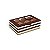 Caixa para 6 brigadeiros Hit Marrom - 10 unidades - Cromus - Rizzo Embalagens - Imagem 1