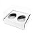 Caixa Ovo de Colher Duplo - Meio Ovo de 50g - 10,5x12x7cm - Branco - 5unidades - Assk - Páscoa Rizzo Embalagens - Imagem 1