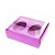 Caixa Ovo de Colher Duplo - Meio Ovo de 50g - 10cm x 10cm x 4cm - Rosa - 5unidades - Assk - Páscoa Rizzo Embalagens - Imagem 2
