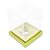 Caixa Ovo em Pé com Moldura - Ovos de 250g a 350g - 15cm x 15cm x 18,5cm - Ouro - 5unidades - Assk - Rizzo - Imagem 1