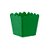 Cachepot Verde Bandeira - 1 unidade - Rizzo - Imagem 1