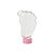 Mini Tubete Lembrancinha Pézinho 10cm - Rosa Bebê - 10 unidades - Rizzo - Imagem 1