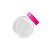 Mini Baleiro com Tampa Pink - 50ml - 10 unidades - Rizzo - Imagem 1
