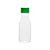 Garrafinha de Plástico 50ml com Tampa Verde Bandeira - 10 unidades - Rizzo - Imagem 1