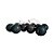 Luminária Cordão de Luz Led Bolinhas - Preto - 1 unidade - ArtLille - Rizzo - Imagem 1