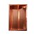 Caixa Mini Champanhe e Taça (20,5cm x 13cm x 6cm) Rose 5 unidades - Assk - Imagem 5