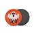 Prato de Papel Redondo - "Boo" Travessuras Halloween - 18cm - 8 unidades - Cromus - Rizzo - Imagem 1