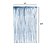 Cortina Decorativa Fosca Azul L1 x A2 m- 01unidade - Artlille - Imagem 2