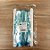 Cortina Decorativa Fosca Azul L1 x A2 m- 01unidade - Artlille - Imagem 3