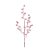 Galho de Frutas Com Glitter - Rose - 1 Unidade - Cromus - Rizzo - Imagem 1