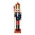 Boneco Soldado Quebra Nozes de Madeira - Azul e Dourado - EN039-12 - 60 cm - 1 unidade - Global Master - Rizzo - Imagem 1