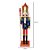 Boneco Soldado Quebra Nozes de Madeira - Azul e Dourado - EN039-12 - 60 cm - 1 unidade - Global Master - Rizzo - Imagem 3