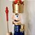 Boneco Soldado Quebra Nozes de Madeira - Azul e Dourado - EN039-12 - 60 cm - 1 unidade - Global Master - Rizzo - Imagem 2