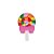Aplique Pirulito Laço Silicone - 3,5cm - 4 Un - Artegift - Rizzo - Imagem 1