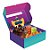 Cesta na Caixa Festa PK XD Party - 33x23x10cm - 01 Unidade - Cromus - Rizzo - Imagem 2