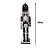 Boneco Soldado Quebra Nozes de Madeira EN031-01 - 38cm - 1 unidade - Global Master - Rizzo - Imagem 2
