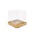 Caixa Mini Bolo Kraft 20X20X19cm com 10 un. Cromus Profissional - Imagem 1