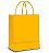 Sacola de Papel G 32x26,5x13cm - Amarelo Escuro - Fundo Largo - 10 unidades - 14000022 Cromus - Rizzo - Imagem 1