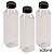 Garrafa Pet Quadrada com Tampa Preta Lacre para Chocolate Cremoso - 500ml - 3 unidades - Rizzo - Imagem 1