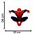 Aplique Imp Cartonato em EVA - Homem Aranha - 01 unidade - Piffer - Rizzo - Imagem 2