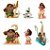 Kit Enfeite Impresso em EVA - Moana - 01 unidade - Piffer-  Rizzo - Imagem 1