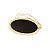 Tag Oval Lousa em Madeira com 3 un - ArtLille Rizzo - Imagem 1