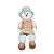 Boneco de Neve Sentado com Feliz Natal Azul e Rosa - 01 unidade Cromus Natal - - Imagem 1