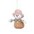 Mini Boneco de Neve Azul e Rosa - 01 unidade Cromus Natal - - Imagem 1
