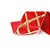 Fita Decorativa Natal Losangos Douradas 6,3cmx9,14m - 1 Unidade - Cromus - - Imagem 1