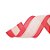 Fita Decorativa Natal Faixa Lateral Vermelho 6,3cmx9,14m - 1 Unidade - Cromus - - Imagem 1