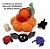 Abóbora com Mini Pelúcias Dentro - Halloween - 1 unidade - Rizzo - Imagem 1