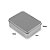Lata Retangular - Prata - Com Tampa - 12x09x3,5cm - 06 UN - Artlille - Imagem 2