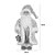 Boneco Natalino - Papai Noel - Rosa - 01 UN - Cromus - Rizzo - Imagem 2