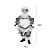 Boneco Natalino - Chef Papai Noel - 01 UN - Cromus - Rizzo - Imagem 2