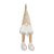 Boneco Natalino - Kringle Sentado - Creme & Branco - 01 UN - Cromus - Imagem 1