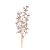Galho de Frutas Glitter  - Rosê Gold 60cm- 01 unidade - Cromus Natal - Imagem 1