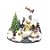 Cenário Vila com Noel no Trenó e Boneco de Neve, com Luz, Som e Movimento - 01 unidade - Cromus Natal - - Imagem 1