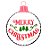 Placa Decorativa - Merry Christmas - 74cm - 01 unidade - Cromus Natal - Rizzo - Imagem 1