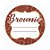Etiqueta Adesiva Brownie com 60 unidades - Imagem 1