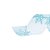 Fita Decorativa Natal Flocos de Neve Azul 6,3cmx9,14m - 1 Unidade - Cromus - Rizzo - Imagem 1